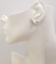 Dandelion Silver Stud Earrings