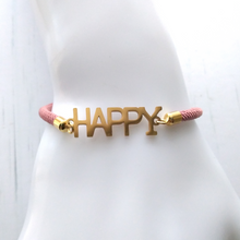 Dani Happy Corded Slider Bracelet