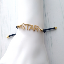Dani Star Corded Slider Bracelet