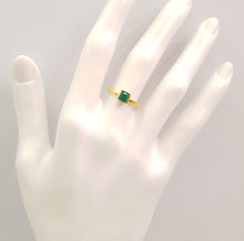 Green Agate Minette Rings