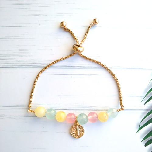 Jordana Saint Jeweled Slider Bracelet