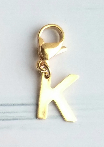 Letter K Charm