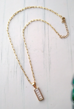 Modern Stack Paperclip Chain Necklace