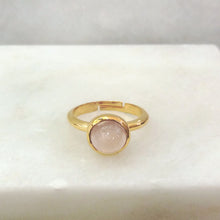 Rose Quartz Maxi Ring