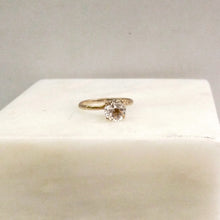 White Topaz Tiffany Ring